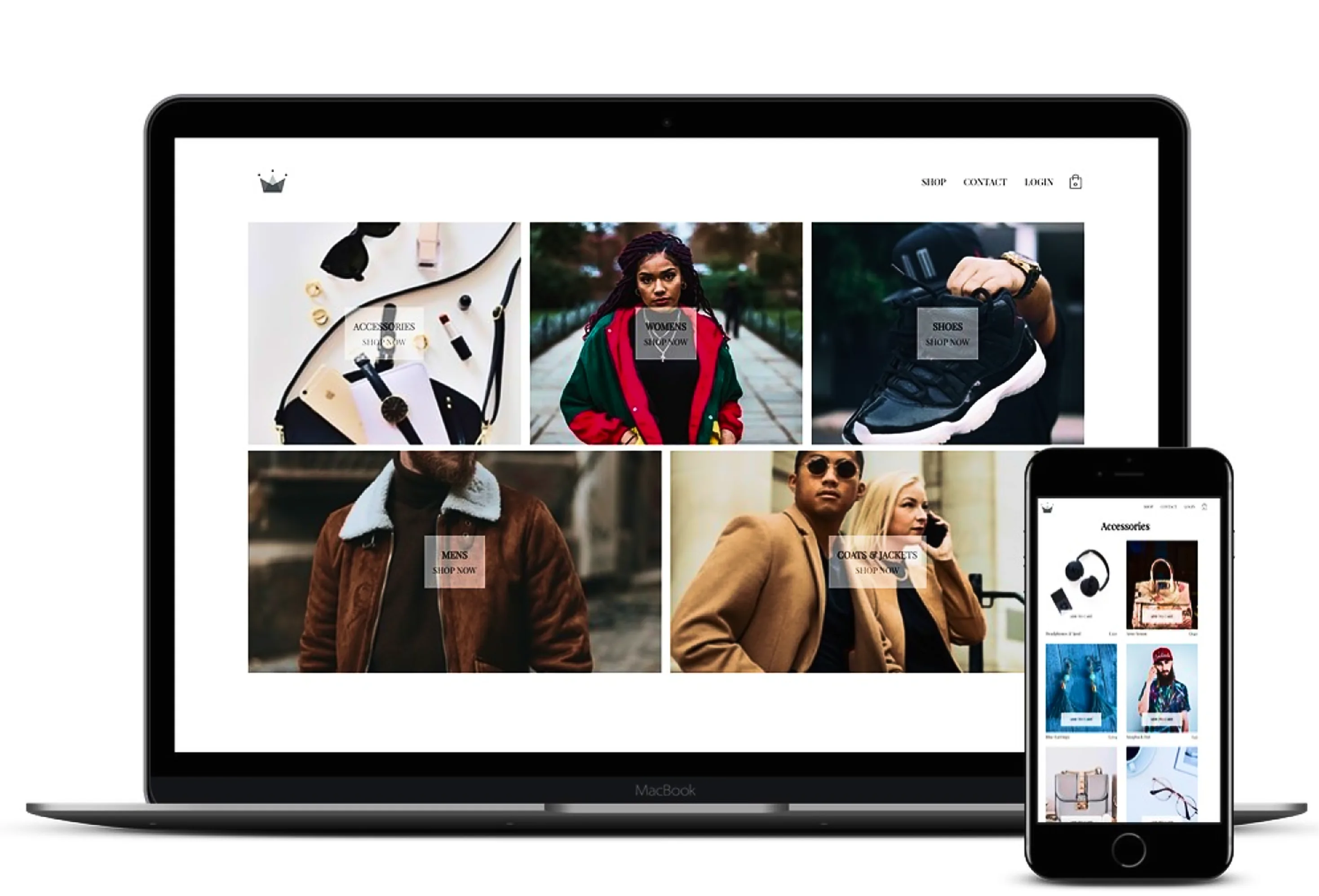 Spree Clothing — design preview