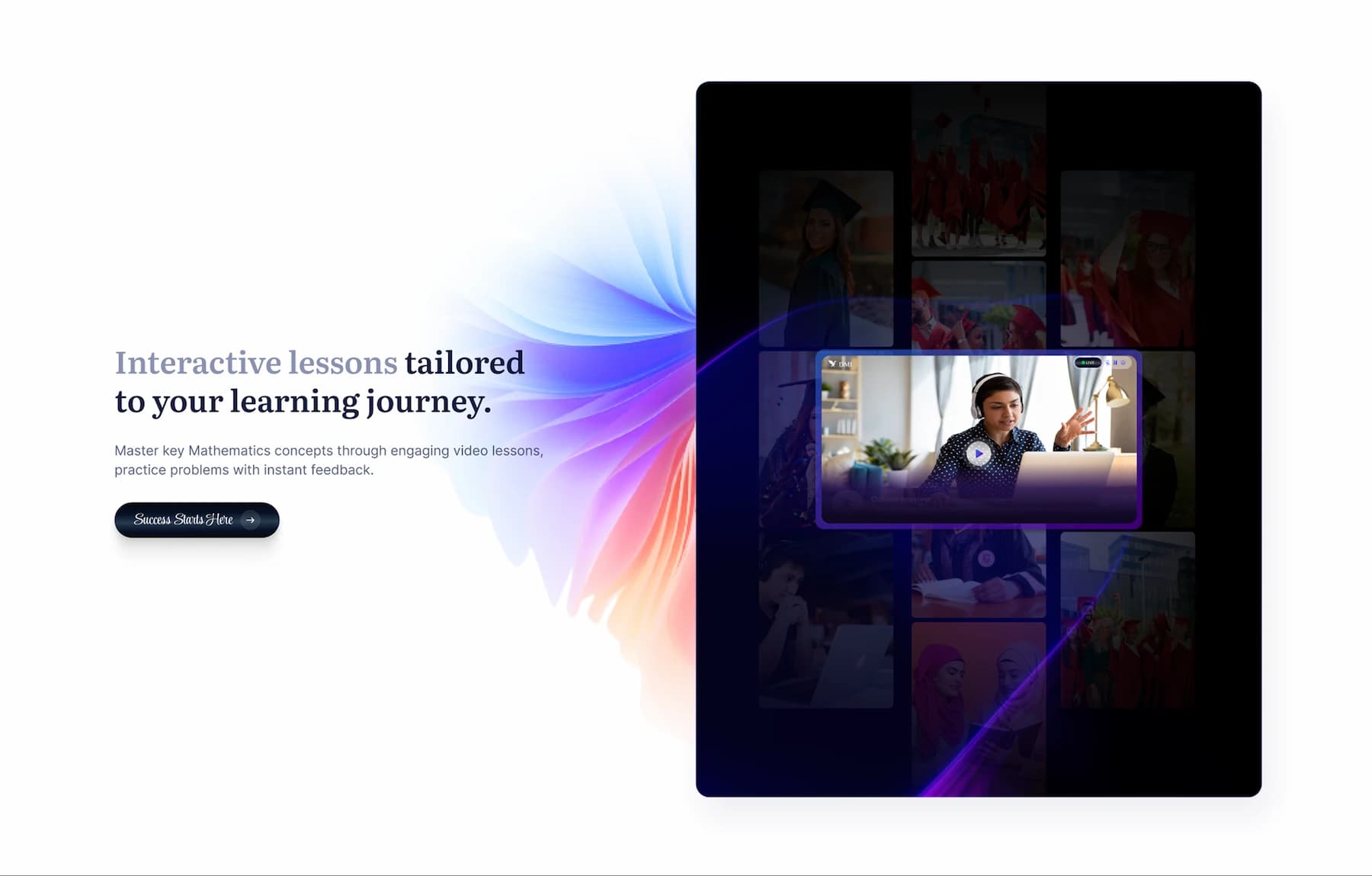 Tutoring Lesson — design preview